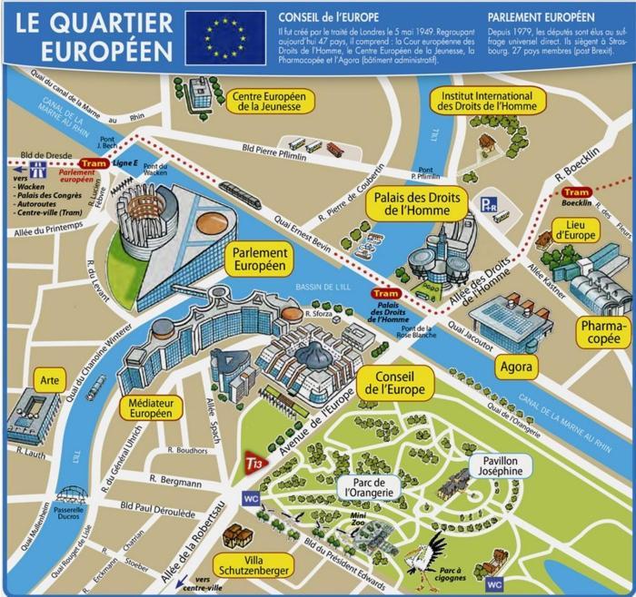 L'Europeen - Prox Centre-Fibre-Inst Europeennes Strasbourg Kültér fotó
